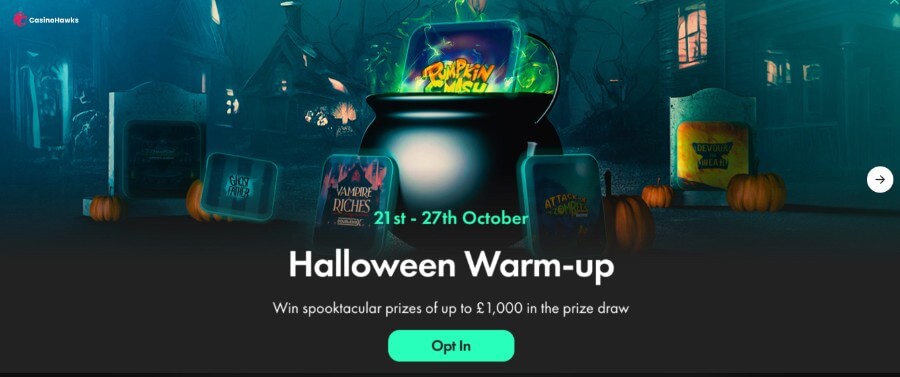 bet365 Halloween Warm-up offer 2024