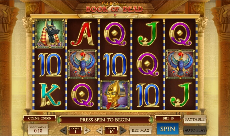 Book of Dead Slot Game UK