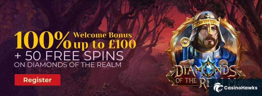 Dukes Casino welcome offer