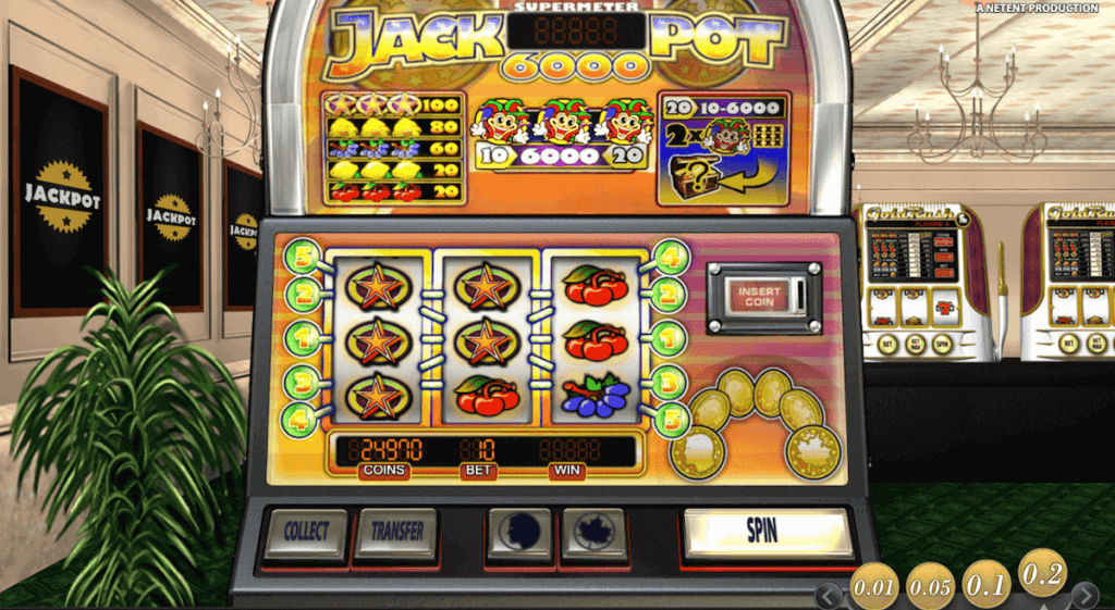 Jackpot 6000 game
