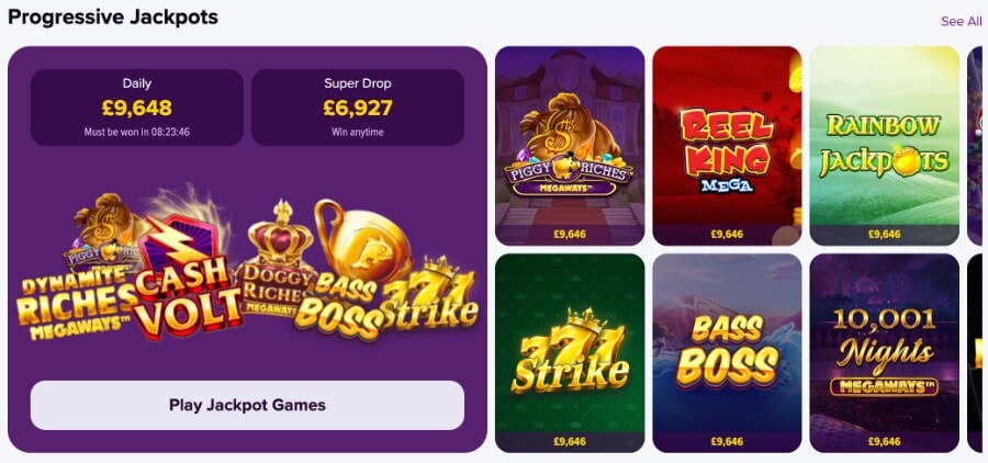 LottoGo Progressive Jackpots UK