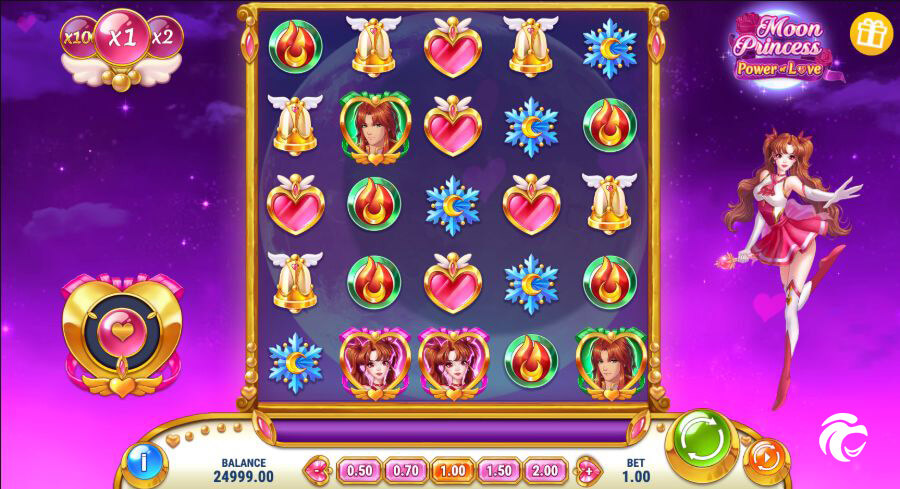 Moon Princess Power of Love Slot Game UK