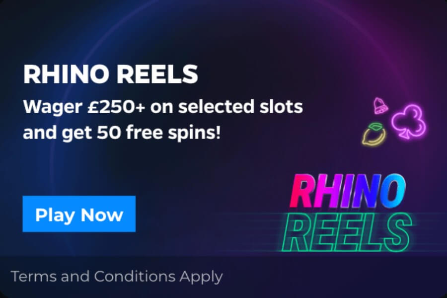 Rhino.Bet Free Spins Offer UK 