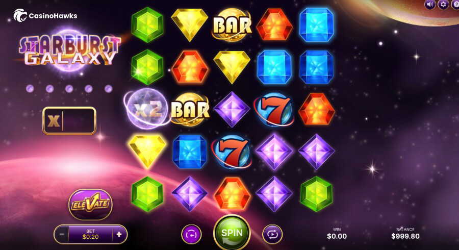 Starburst Galaxy Slot Game UK