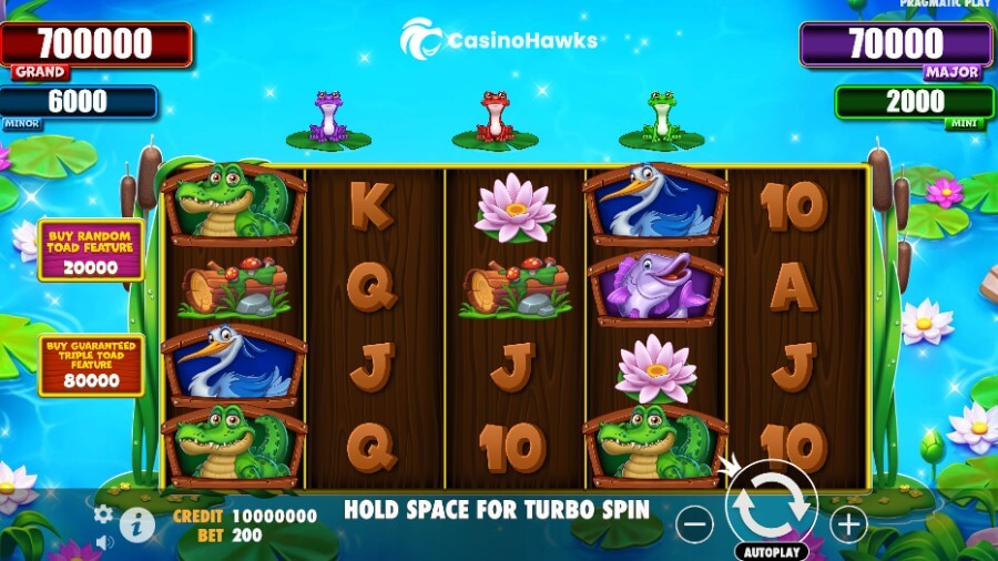 Tiny Toads Slot Game UK