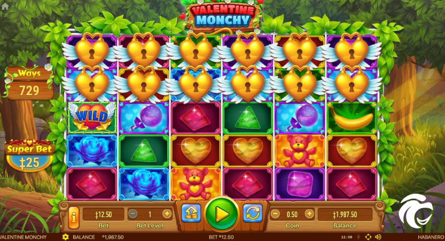 Valentine Monchy Slot Game UK