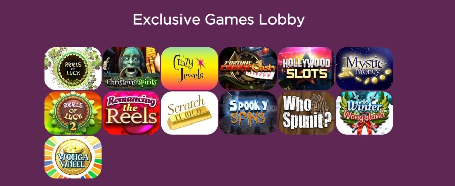 Vegas Moose Exclusive Games UK