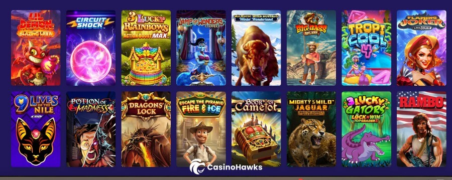 Vegas Paradise Games Library