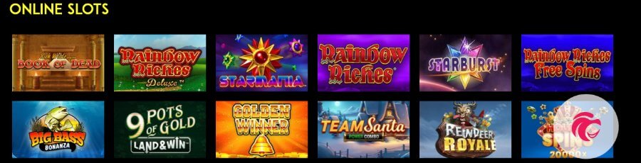 Vegas Mobile Casino slots library