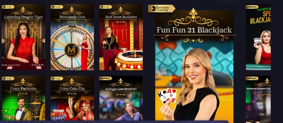 WatchMySpin Live Casino